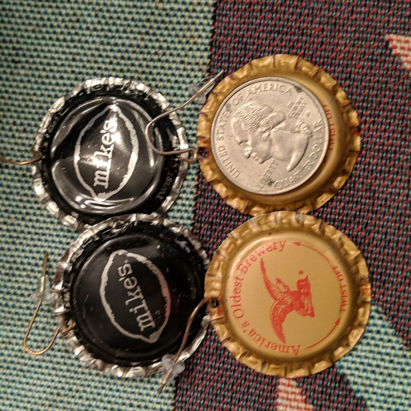 Skeleton handmade earrings NWOT - Picture 13 of 16